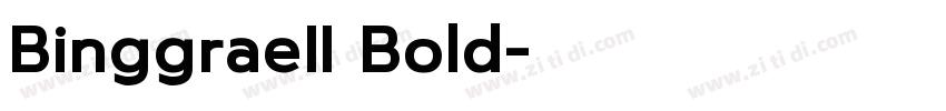 BinggraeII Bold字体转换